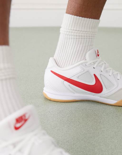 Nike Gato sneakers in white & red | ASOS