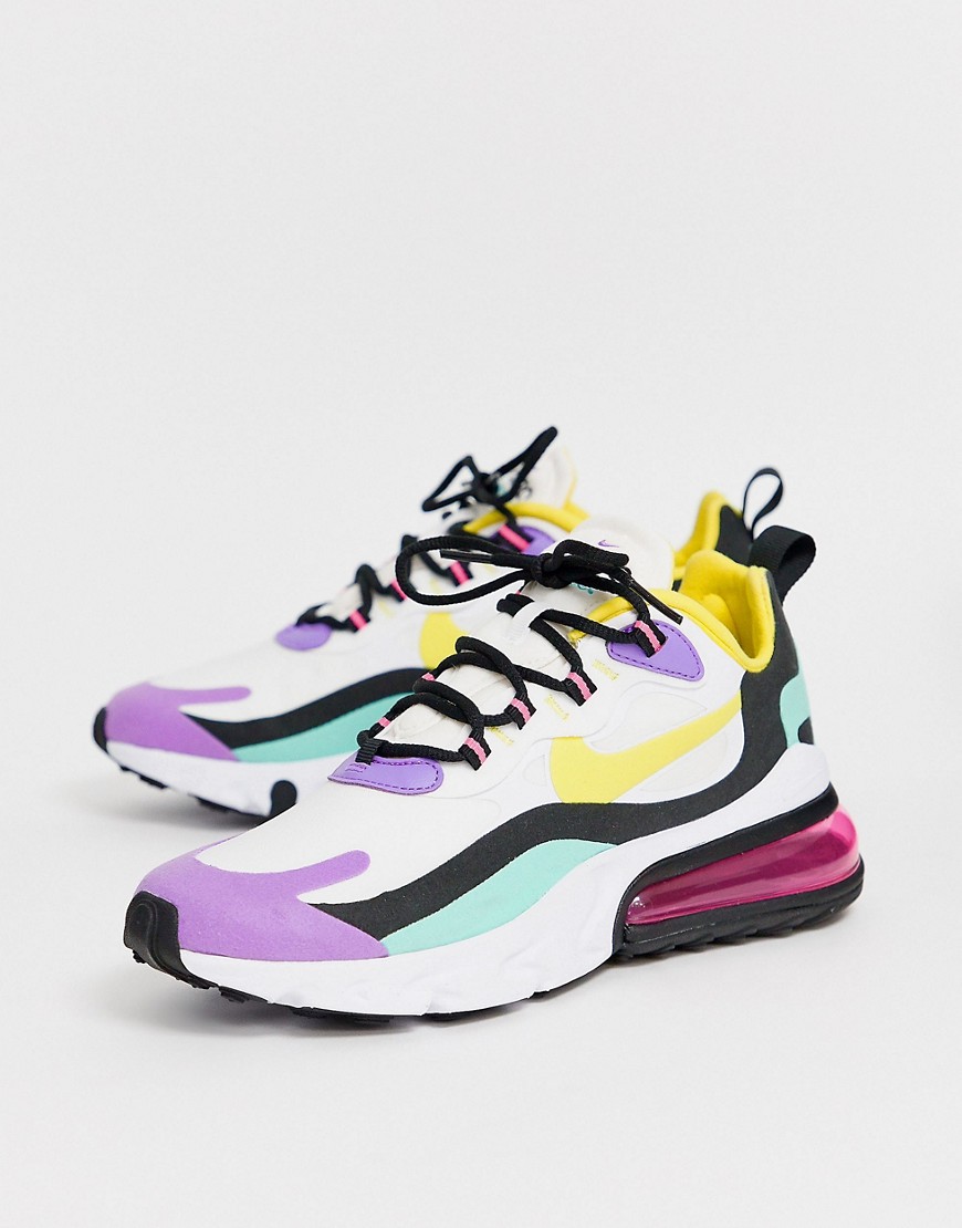Nike – Geometric Air Max 270 React – Sneakers-Vit