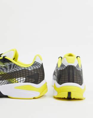 nike yellow and grey shoes