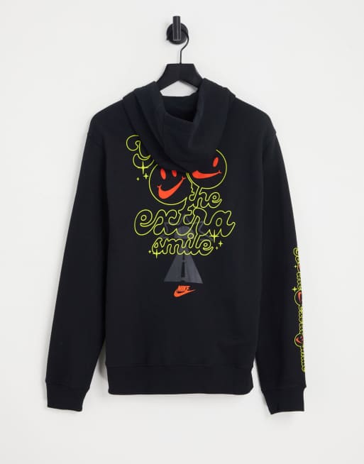 Nike smiley cheap face hoodie