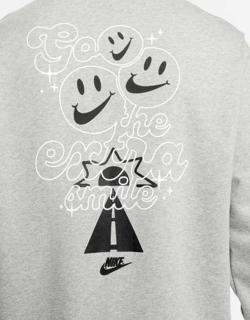 nike smiley face hoodie