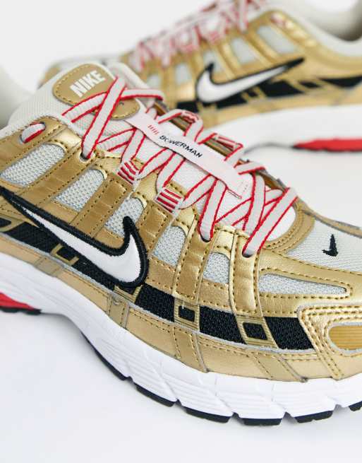 Nike p store 6 gold