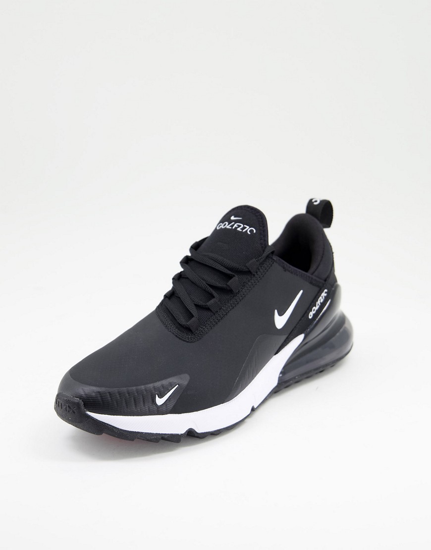 Nike Golf Air Max 270 trainers in black