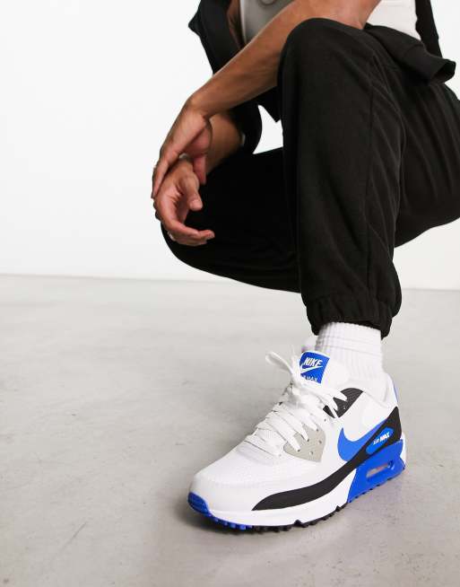 Nike air max discount black blue white