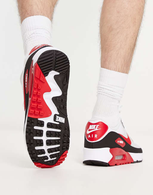 Nike air max hot sale 2 red and white