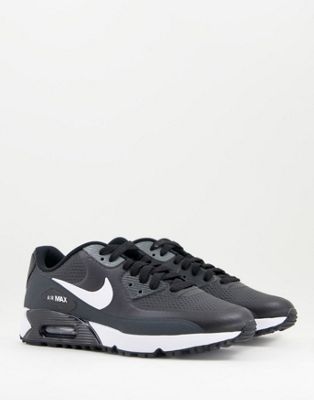 Nike Golf Air Max 90 shoes in black
