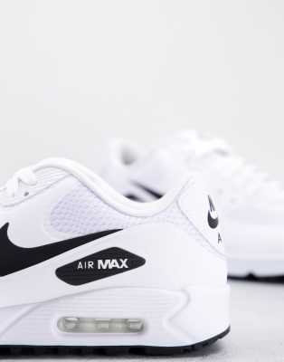 nike golf air max 90 trainers in white