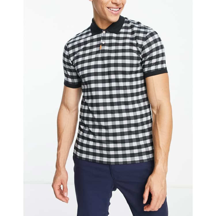 Gingham polo hotsell