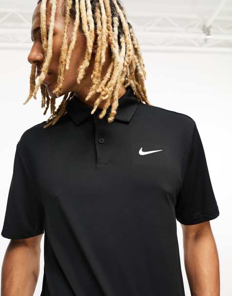 Mens nike collared on sale shirts