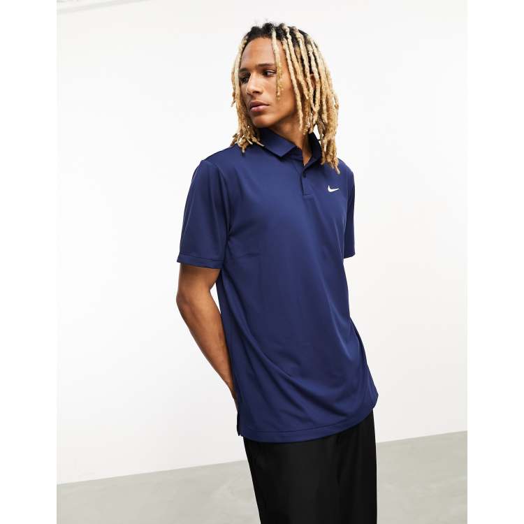 Nike Golf Dri FIT polo in blue ASOS