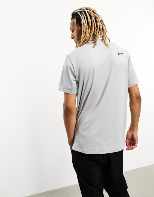 Nike Golf Dri FIT polo in gray ASOS