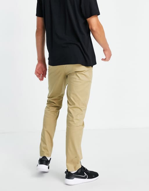 Nike Golf Dri FIT slim chino pants in stone