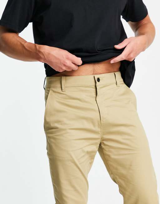 Nike Golf - Dri-FIT - Smalle chinobukser i beige, 4 af 4