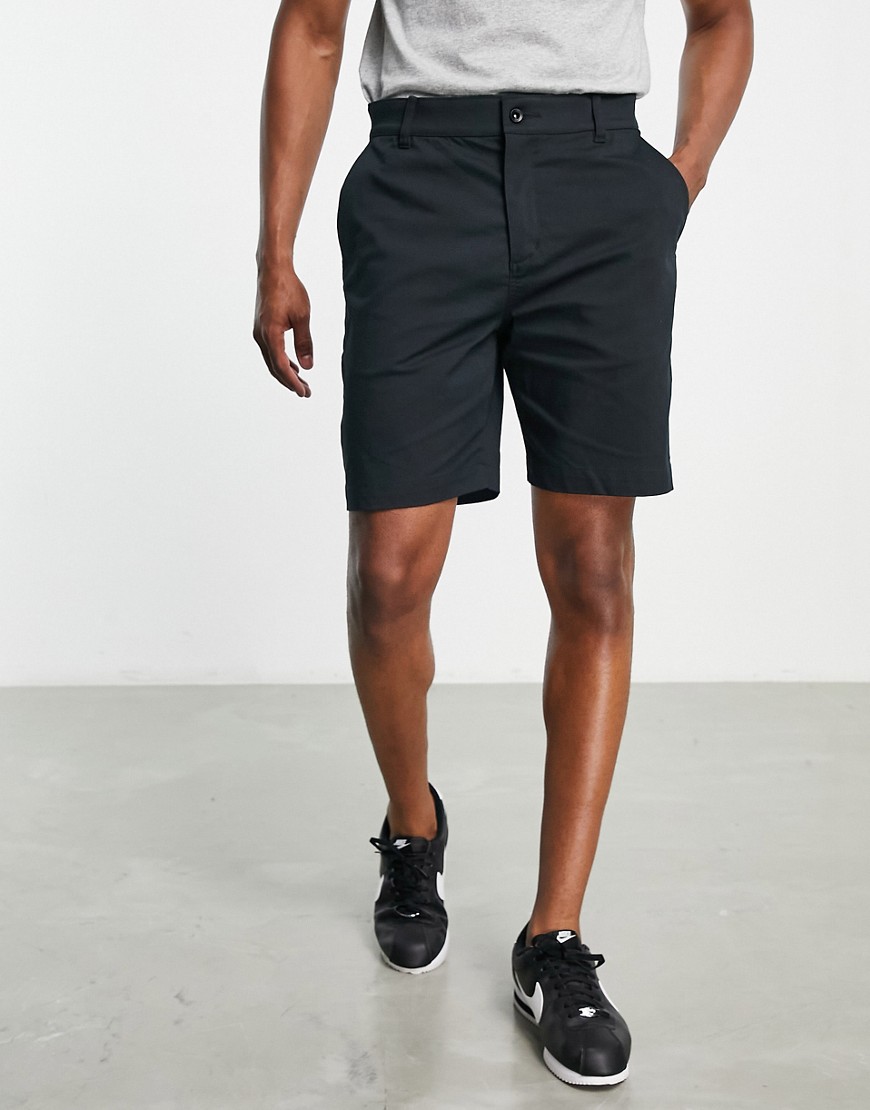 Nike Dri-fit Uv 9 Chino Shorts In Black