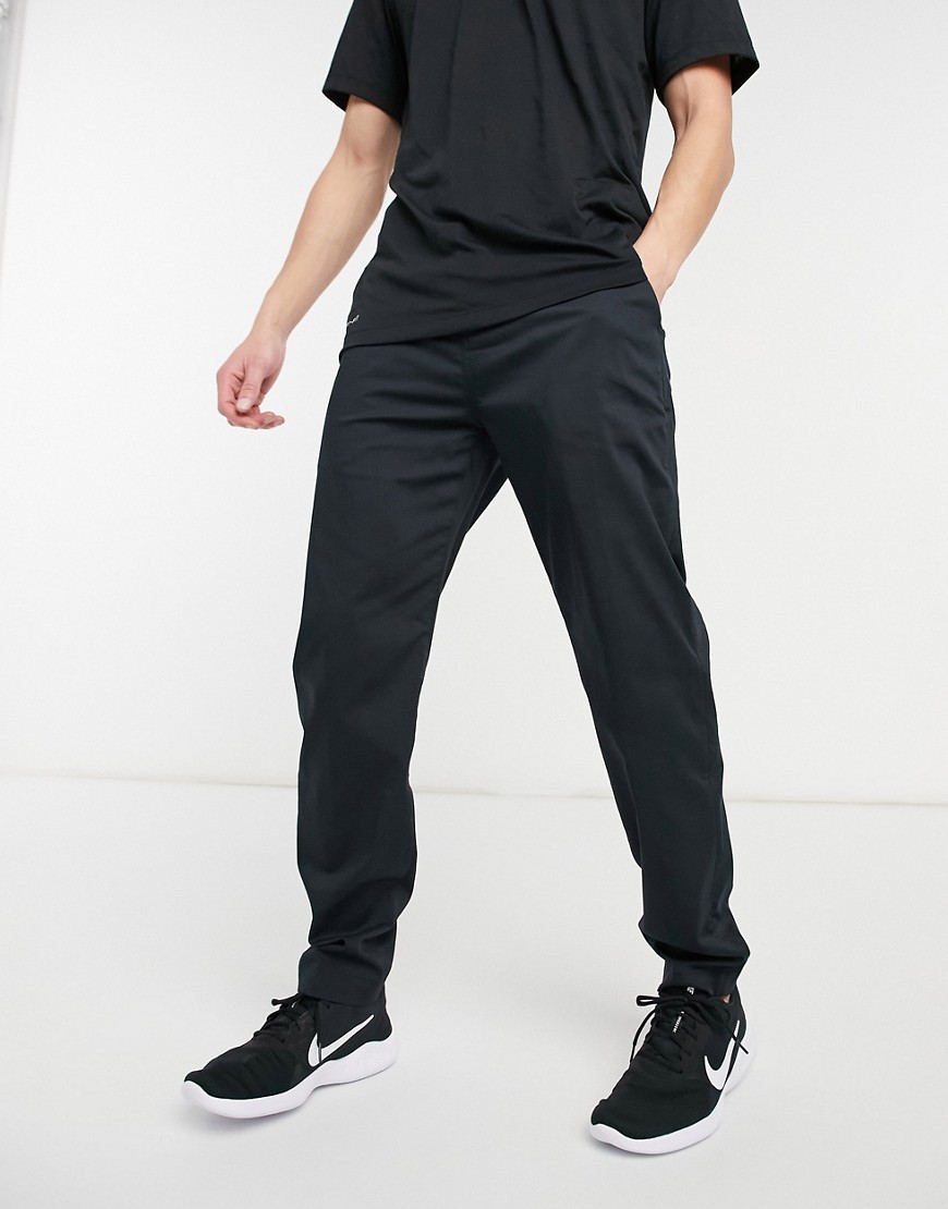 Nike Golf Dry slim chino trousers in black