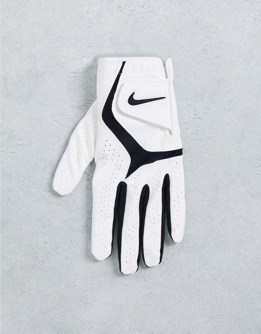 White nike cheap golf glove