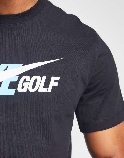 Nike Golf logo t shirt in black