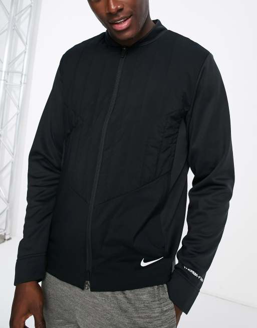 Black nike golf jacket hot sale