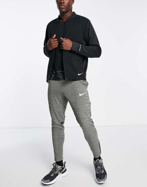 Nike Golf Repel Therma FIT ADV full zip jacket in black ASOS