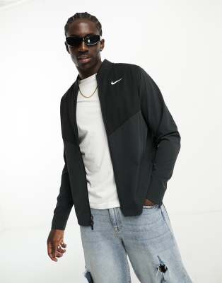 Nike Golf Repel Tour packable half-zip jacket in black - ASOS Price Checker