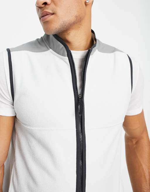 Nike - Golf Therma-FIT Victory - Gilet grigio e nero, 3 di 4