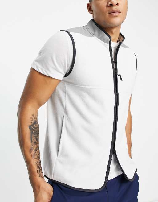 Nike Golf – Therma-FIT Victory – Szaro-czarny bezrękawnik