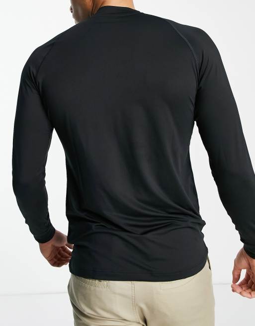 Nike Golf Vapor Dri-FIT baselayer mock neck t-shirt in black