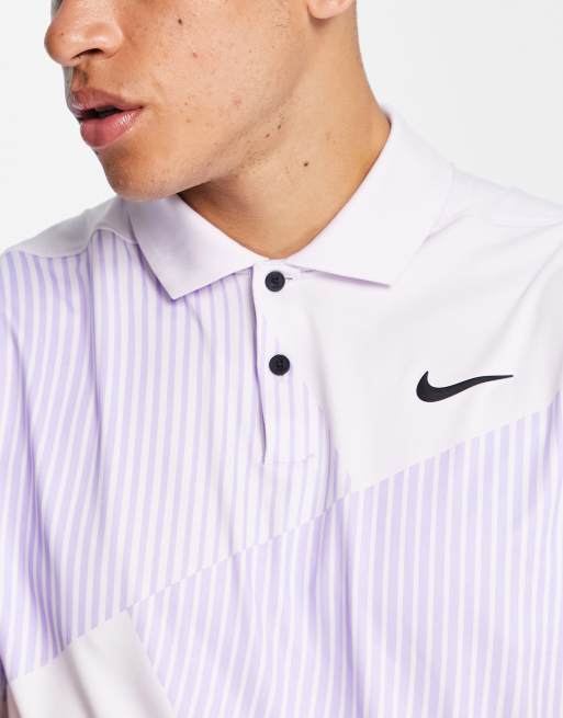 Lilac nike cheap golf shirt