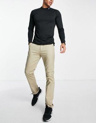 Homme Nike - Golf Vapor Dri-FIT - T-shirt de sous-vêtement à col montant - Noir