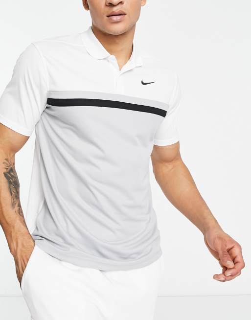 Nike color block polo sales