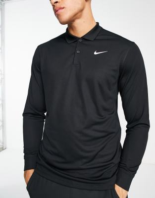 Nike long sleeve store collar shirt