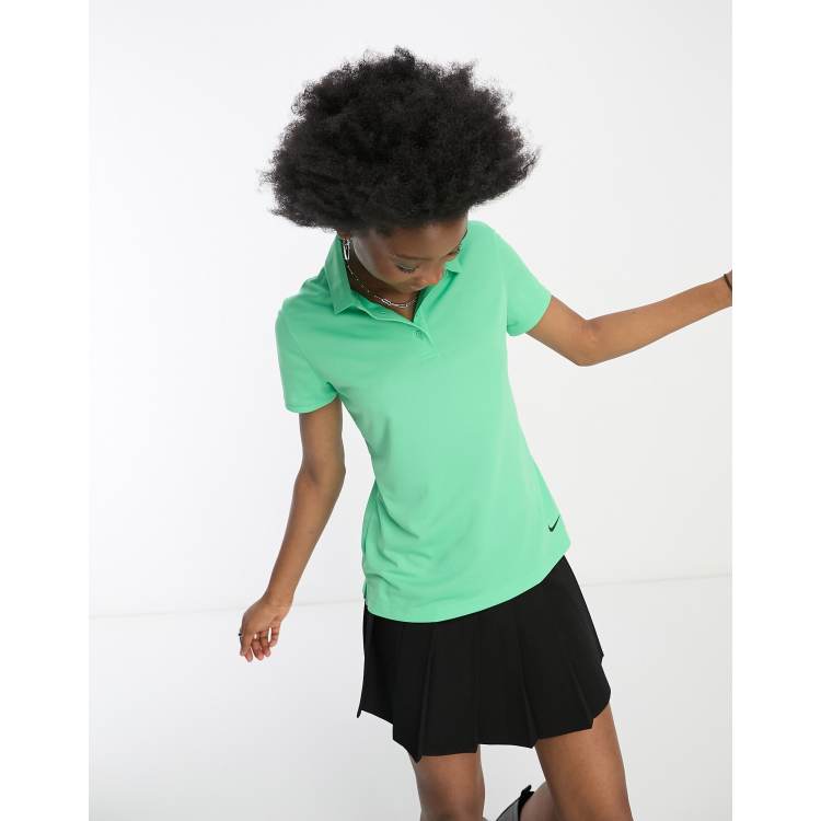 Nike golf polo sales green