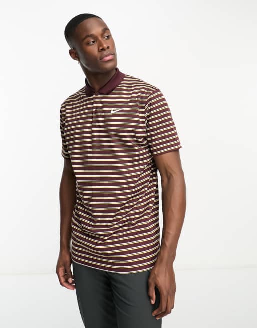 Nike cheap stripe polo