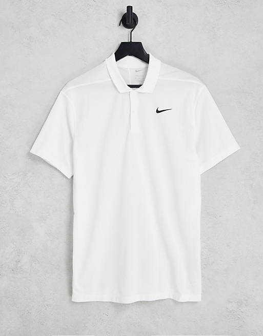 Nike - Golf Victory - Polo met swoosh-logo op de borst in wit