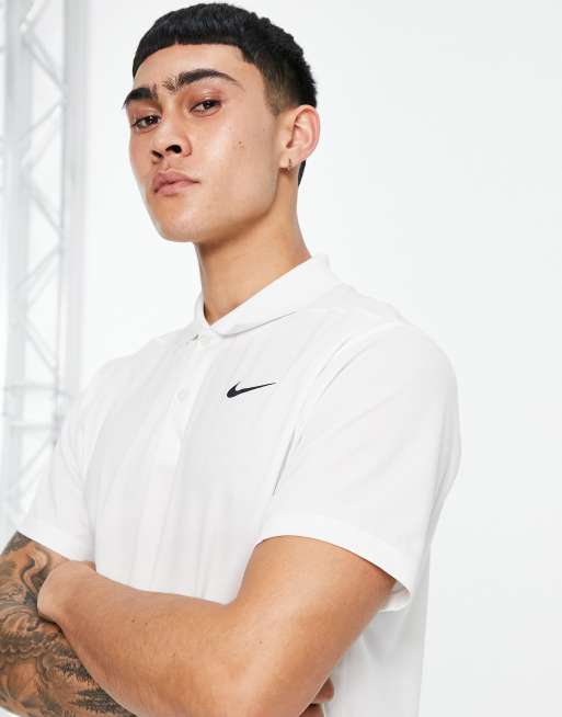 Nike Golf – Victory – Polohemd mit Logo in Weiß