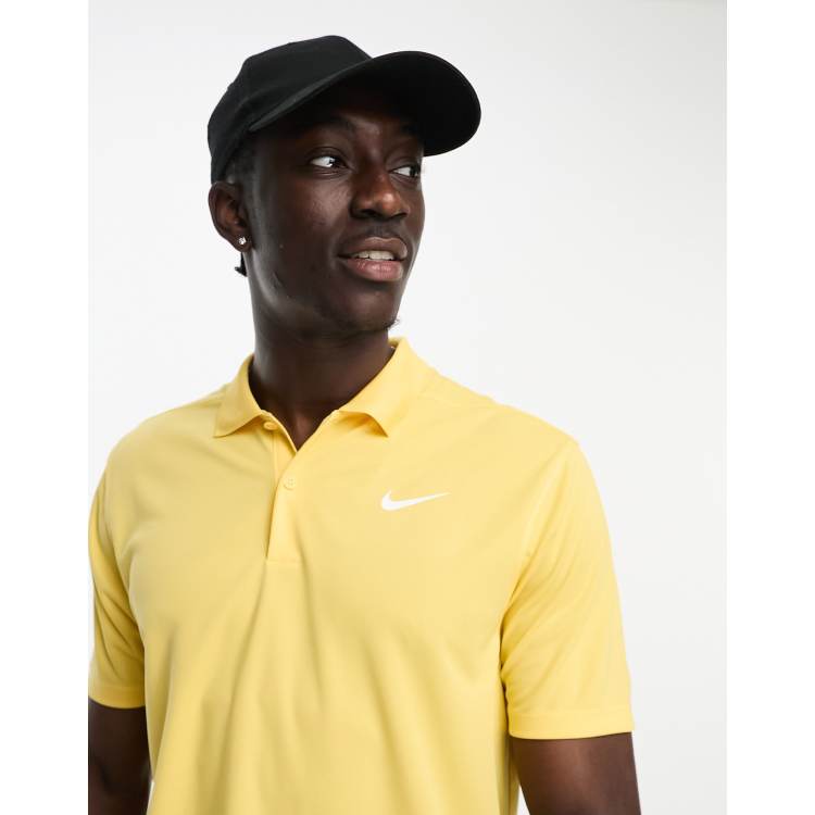 Nike golf shirt clearance yellow