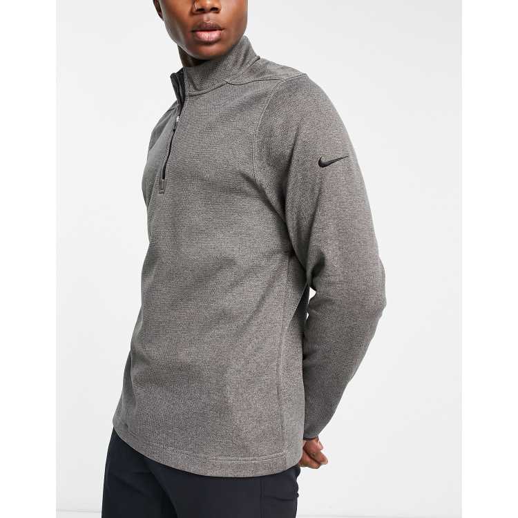 Nike grey half discount zip