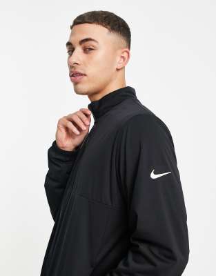 Nike Golf Victory Veste à fermeture éclair Noir ASOS