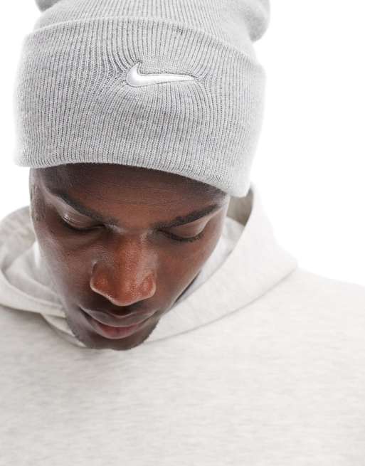 Nike – Grå mössa med Swoosh-logga, 2 av 4