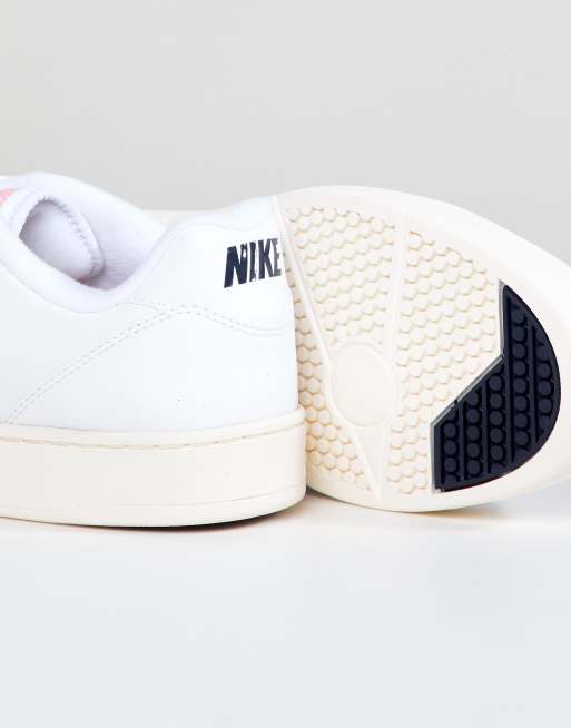 Nike white hotsell grandstand ii trainers