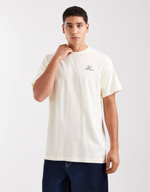 Nike Graphic back print t-shirt in off white, 3 of 5