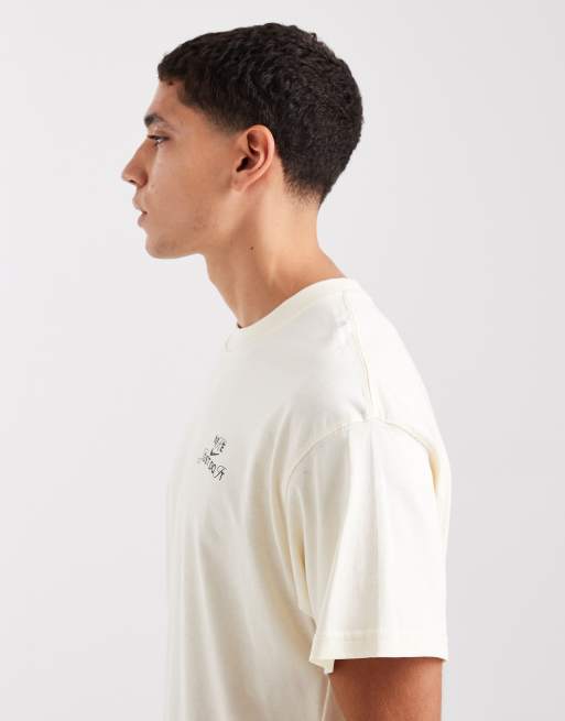 Nike Graphic back print t-shirt in off white, 4 of 5