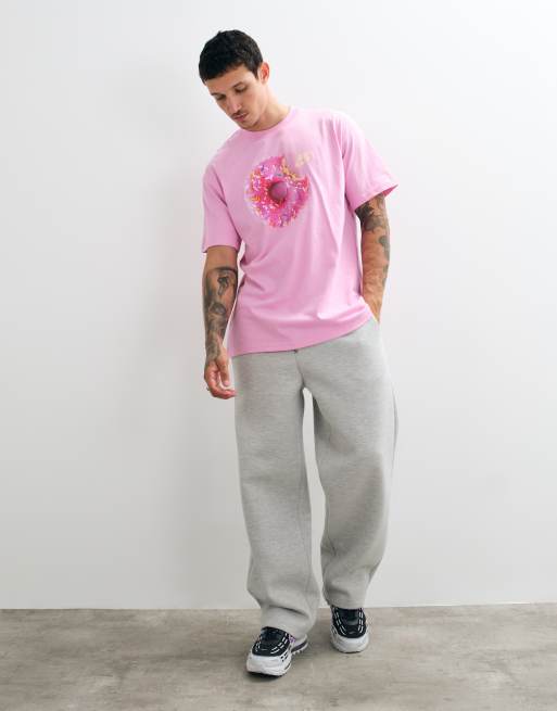Nike graphic donut t-shirt in pink, 5 of 5
