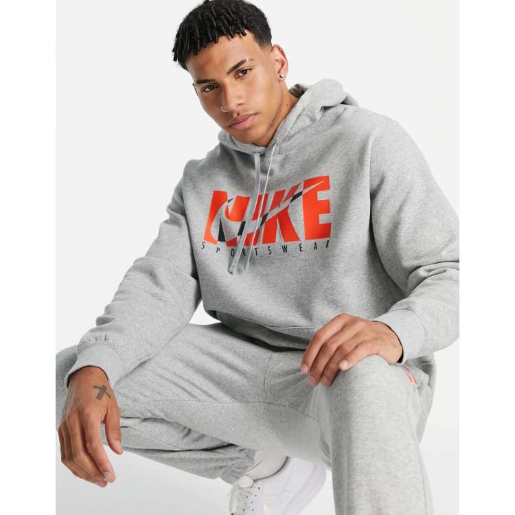 Nike nsw graphic fleece tracksuit online