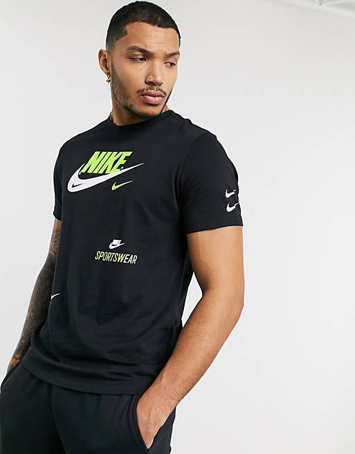 Nike graphic t-shirt in black | ASOS