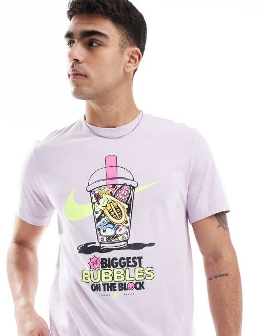 Nike graphic t-shirt in lilac, 2 of 4