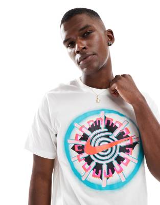 Nike graphic t-shirt in white - view 1