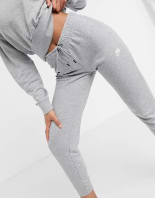 nike gray essentials slim sweatpants