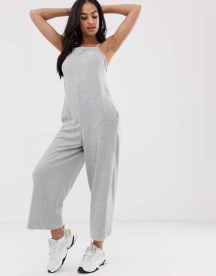 nike jumpsuit grey