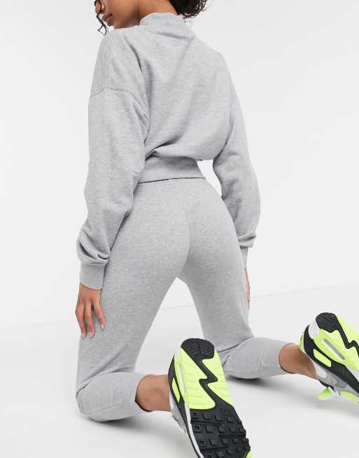 Nike grey essentials slim joggers womens new arrivals